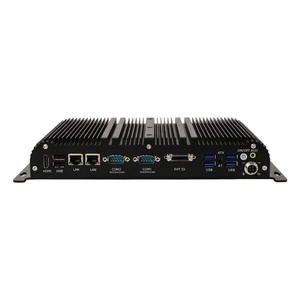 6-COM Ports Industrial Mini <span class=keywords><strong>PC</strong></span> Celeron J4125 J6412 GPIO Dual 2,5G Lan Linux Computadora integrada para automatización Señalización digital 4G - Product Image 2