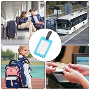 Étiquette de bagage personnalisée en PVC, portable, pour usage personnel, réglable, pour valise, pour les voyages - Product Image 6