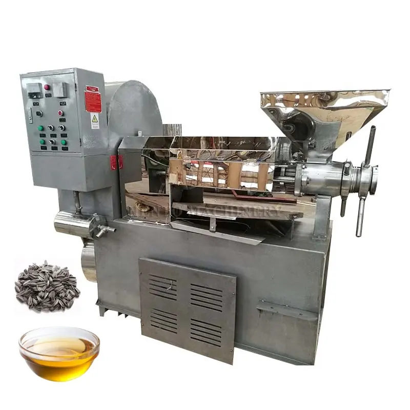 High Automation Corn Germ Oil Machine / Cooking Oil Sunflower Press / Peanut Oil Extraction Machine