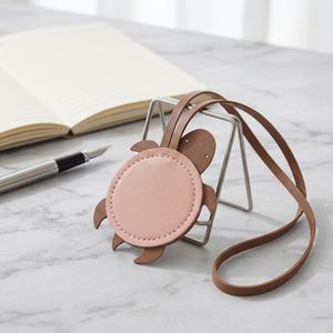 Porte-clés léger en cuir PU, pendentif tortue mignon, sangle durable, design personnalisable, multicolore, design simple, souvenir promotionnel - Product Image 2