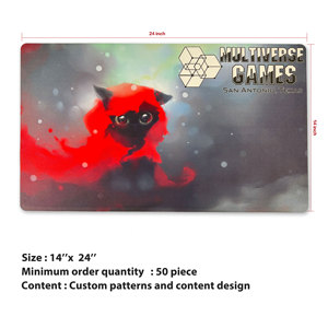 <span class=keywords><strong>Tapis</strong></span> <span class=keywords><strong>de</strong></span> <span class=keywords><strong>jeu</strong></span> personnalisé <span class=keywords><strong>de</strong></span> qualité supérieure, 24x14 pouces, impression par transfert thermique, base en caoutchouc antidérapante, pour poker, jeux <span class=keywords><strong>de</strong></span> <span class=keywords><strong>cartes</strong></span>, table - Product Image 2