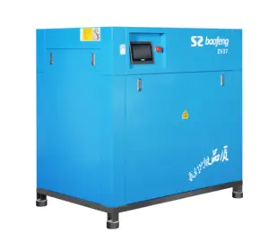 Oil Cooling Compressor High Pressure Air Compressor Industrial Grade Machine 37kw 0.8MPa Screw Air Compressor