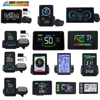 1 pièce Affichage LED pour vélo électrique, compteur de vitesse et d'odomètre, étanche IP67, fixation sur guidon, accessoires pour vélo de route, numérique filaire USB