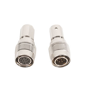 Connettori PCB Circolari a <span class=keywords><strong>10</strong></span> Posizioni, Connettore Maschio con <span class=keywords><strong>Pin</strong></span> a Saldare HR10A-10J-10P, Installazione Libera in Linea - Product Image 4