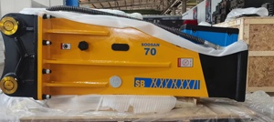 Martillo Hidráulico Silencioso Tipo Caja SB70 al por Mayor para Excavadora de 18-22 Toneladas, Martillo para Roca con Cincel de 135 mm - Product Image 6