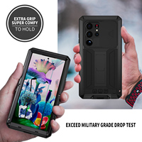 Protection d'écran sans fil antichoc, étanche à la poussière, avec design coulissant pour caméra, en TPU+PC certifié IP68, pour S23U 5G - Vente en gros