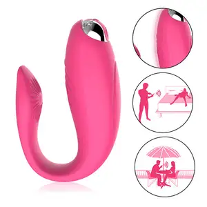 Wireless Remote Control Women'S U-Shaped Panty Wearing G-Spot Vibrator Female Sex Toys Masturbation Vibration Massage Appliance