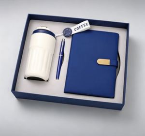 2026 Promotional Luxury Notebook Pen Gift Set Custom Diary Coffee Cup Note <b>Book</b> Gift Set With Water Bottle - Product Image 4