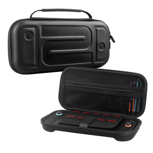 Étui noir EVA <span class=keywords><strong>pour</strong></span> <span class=keywords><strong>Nintendo</strong></span> <span class=keywords><strong>Switch</strong></span> 2 Console de <span class=keywords><strong>jeu</strong></span> vidéo Accessoires de <span class=keywords><strong>jeu</strong></span> Hard Shell Zipper Bag - Product Image 2
