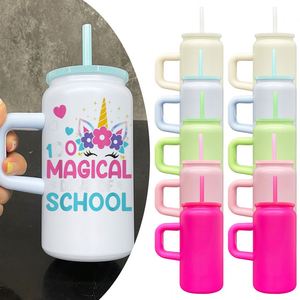 Tazas de Acero Inoxidable de 16 oz para Sublimación de Macarons, Envolturas UV DTF para Vinilo - Product Image 4
