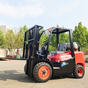 ANXING Nieuwe Fabrieks Prijs Propaan Heftruck 3-5 Ton CE ISO Betrouwbare Japanse Motor Volledig Hydraulische Ruig Terrein Heftruck - Product Image 2