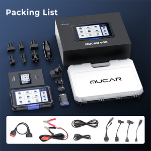 MUCAR VO8 34 Outil de diagnostic professionnel avec réinitialisation, codage ECU complet, <span class=keywords><strong>test</strong></span> bidirectionnel, mises à jour gratuites à vie, scanner OBD2 pour voiture - Product Image 2
