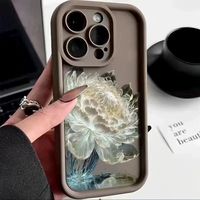 Coques de téléphone portable de luxe antichoc à motif floral en promotion pour iPhone 17 Air 16 15 Plus Pro Max 14 13 12 11 X XR – Housse de protection arrière