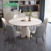 Juego de Muebles de Cocina Estilo Nórdico Wayon, Mesa de Comedor Ajustable y Transformable para Apartamento u Hotel
