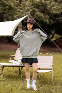 Sweat-shirts à capuche décontractés pour hommes, de qualité supérieure, à capuche, <span class=keywords><strong>style</strong></span> <span class=keywords><strong>streetwear</strong></span>, coupe ample, 380 g/m², impression en relief, sweat-shirt d'hiver unisexe - Product Image 4
