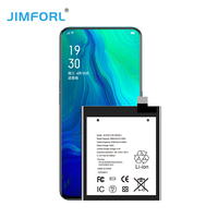 Certifié CE Jimforl BLP747 5000mah Poly Lithium-Ion Batterie Haute Qualité OEM Personnalisé Remplacement pour Oppo Reno Ace Nouveau ROHS