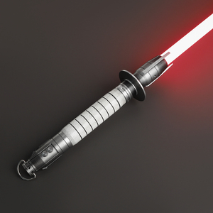 Sabre laser Nexussaber <span class=keywords><strong>Shin</strong></span> <span class=keywords><strong>Hati</strong></span> avec poignée métallique vieillie, changement de couleur, FOC, pixel, effets sonores personnalisés, compatible avec les commandes via application - Product Image 2
