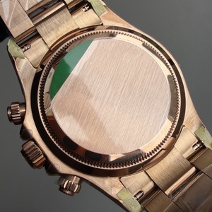 <span class=keywords><strong>Montre</strong></span> de luxe pour homme de haute qualité en or rose avec cadran noir à trois aiguilles, chronomètre multifonctionnel 4130, <span class=keywords><strong>montre</strong></span> polyvalente - Product Image 5