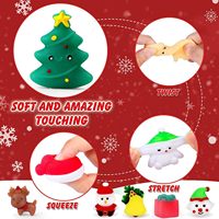 Mainan Squishy Hewan Kecil Natal yang Super Lucu dan Kreatif untuk Menghilangkan Stres, Laris Manis