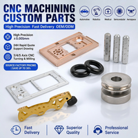 CNC İşleme Parçaları Hızlı Metal Prototipleme Özel Bakır/Paslanmaz Çelik/Alüminyum/Titanyum Torna Freze Hizmetleri