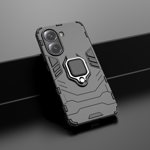 Funda de Armadura Anticaídas Estilo Pantera para Xiaomi Poco X7 <span class=keywords><strong>Pro</strong></span> X7 M7 <span class=keywords><strong>Pro</strong></span> <span class=keywords><strong>5G</strong></span> F6 X5 X6 F7 <span class=keywords><strong>Pro</strong></span> con Soporte de Anillo a Prueba de Golpes para Poco X4 X3 F4 GT - Product Image 6
