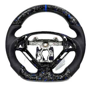 من المصنع مباشرة قابل للتخصيص جلد أسود أزرق ألياف كربون مزورة لإنفينيتي FX35 G25 G37 Q50 Q60 Q70 350Z - Product Image 1