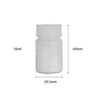 Bouteilles de pilules en plastique 10ml-300ml HDPE/PET capsule pharmaceutique bouteille de pilule médecine vitamine supplément bouteille conteneur