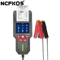 NCFKOS 2025 Dernier niveau professionnel KW700 12V 24V Testeur de batterie de voiture, de camion et de moto avec imprimante