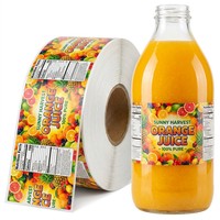 Etiquetas de Vinilo Personalizadas para Botellas, Resistentes al Agua, con Lámina Dorada, Adhesivas, para Vino, Licores, Jugos, Refrescos, Cerveza y Bebidas
