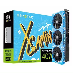 การ์ดจอใหม่เอี่ยม Gpu Rtx 4070 Ti Super 4080 การ์ดแสดงผล Rtx4070 การ์ดวิดีโอ 4090 พร้อมส่งสำหรับเล่นเกมบนพีซี การ์ดจอสำหรับเล่นเกมบนพีซี Rtx - Product Image 1