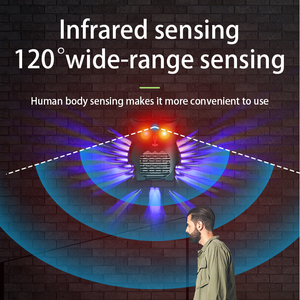 Repellente Solare Ultrasonico <span class=keywords><strong>per</strong></span> Animali da Esterno, Allontana Roditori <span class=keywords><strong>per</strong></span> Giardino, Cortile, Fattoria e Elimina Zanzare - Product Image 6