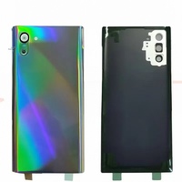 Carcasa Trasera Original para Note10+ con Cristal de Cámara y Tapa de Batería para Samsung Galaxy N975/N975F