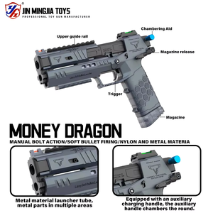 <span class=keywords><strong>Pistolet</strong></span> de tir automatique électronique XIAO YUE LIANG X990A de haute qualité, avec rechargement automatique, balles en nylon, jouet sûr pour les plus de 14 ans - Product Image 5