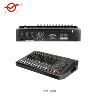 Console de sonorisation professionnelle numérique pour DJ, mixeur 12 canaux