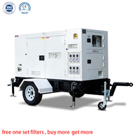 Type de remorque digne de confiance 6 groupes électrogènes diesel du cylindre 200KW fournissant l'électricité stable actionnée par le moteur de Cummin