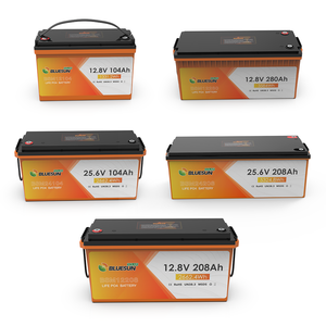 Bateria Bluesun 12V 24V 100Ah Lifepo4 200Ah 300Ah 400Ah 500Ah 600Ah 700Ah 24v 100ah Lifepo4 bateria para baterias do caminhão do carro - Product Image 4