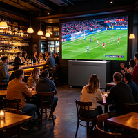 Layar Video Wall Lipat Ultra-Tipis 108-Inci All-In-One Smart TV Board Indoor 4*4 HD GOB LED Display Screen untuk Penggunaan Media dengan SDK