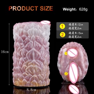 Masturbador Masculino de Silicona Líquida de Doble Canal YOCY Fantasy Animal Stroker, Vagina y Ano Realistas de Color Rosa, Pocket Pussy - Product Image 6