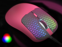 Mini Ratón Óptico con Cable 2.4G para Juegos Competitivos, 7200 DPI, 6 Botones, USB Universal