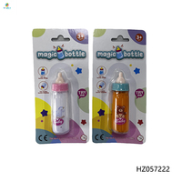WonderMagic Lot de 2 Bouteilles Magiques en Plastique Effet Liquide Disparaissant – Jeu de Rôle et Tours de Magie – Bouteilles de Lait qui Disparaissent – 3 Ans et Plus