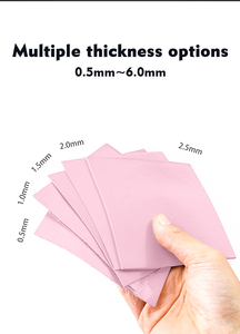 Nhà Máy Tùy Chỉnh Khác Nhau Nhiệt Dẫn Điện Silicone 15W/Mk Silicon Nhiệt Pad Tản Nhiệt Silicone Pad Nhiệt Phù Hợp Với CPU - Product Image 2