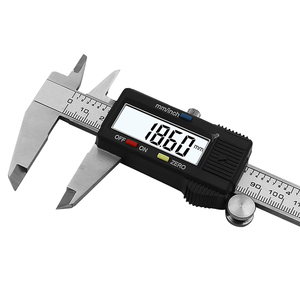 Calibrador Digital de Aço Inoxidável 6\" 150mm com Precisão de +/-0.02mm e Resolução de 0.01mm 200MM 300MM - Product Image 3