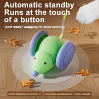 Nouveau jouet interactif pour chat 2025, écologique et mignon, avec lumière LED automatique, induction intelligente, jouet d'exercice électrique mobile