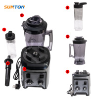 Sunton Professionele 2800W 3 In 1 Commerciële Blender Machine Zware Multifonctie Vruchten Moulinesse Mixeur