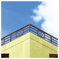 Barandilla de Seguridad para Ventanas de Hierro Forjado Estilo Vintage, Resistente al Óxido, para Exteriores de Villas