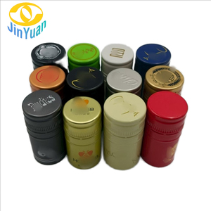 30*60mm rượu vang cap ropp nhôm nắp kim loại có nắp đậy với PE Lót pilfer-proof kim loại đóng cửa - Product Image 2