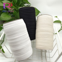 Sangle en coton épaissi noir et blanc à chevrons Sangle en coton ourlet Sangle Bias Tape