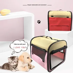 Tente pour animaux de compagnie LovitWear, portable, pliable, écologique, en polyester, tendance, pour l'hiver, maison pour chien, fermeture éclair, respirante, <span class=keywords><strong>sac</strong></span> <span class=keywords><strong>à</strong></span> <span class=keywords><strong>dos</strong></span> - Product Image 2