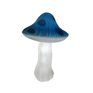 가을 가정 장식 농가 빈티지 플라스틱 버섯 센터 피스 테이블 토퍼 장식 - Product Image 1
