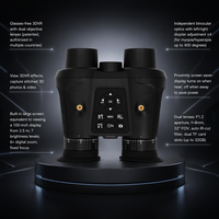 Télescope d'extérieur 4K à vision nocturne couleur longue portée et champ de vision large pour l'imagerie thermique, l'observation de la faune et la chasse